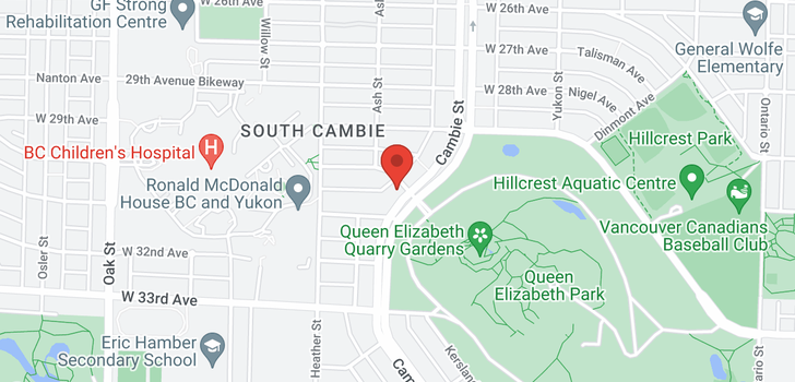map of 202 4621 CAMBIE STREET